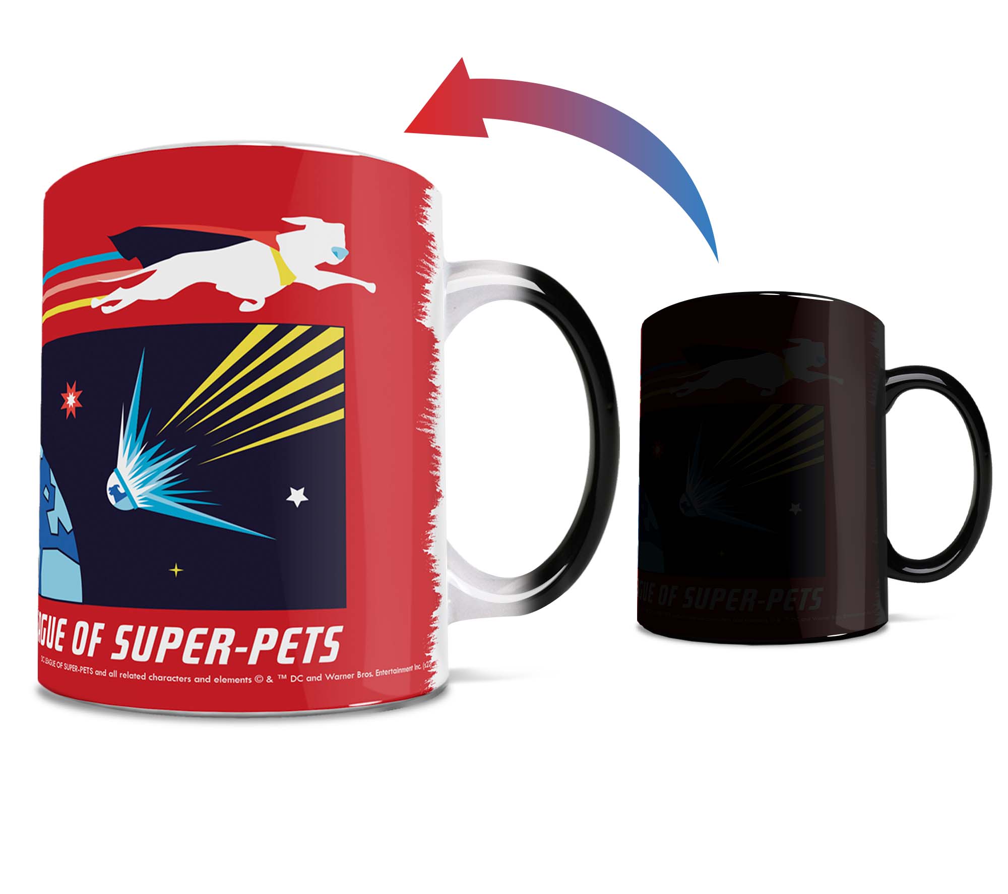 DC League of Super-Pets (Krypto) Morphing Mugs®  Heat-Sensitive Mug MMUG1403
